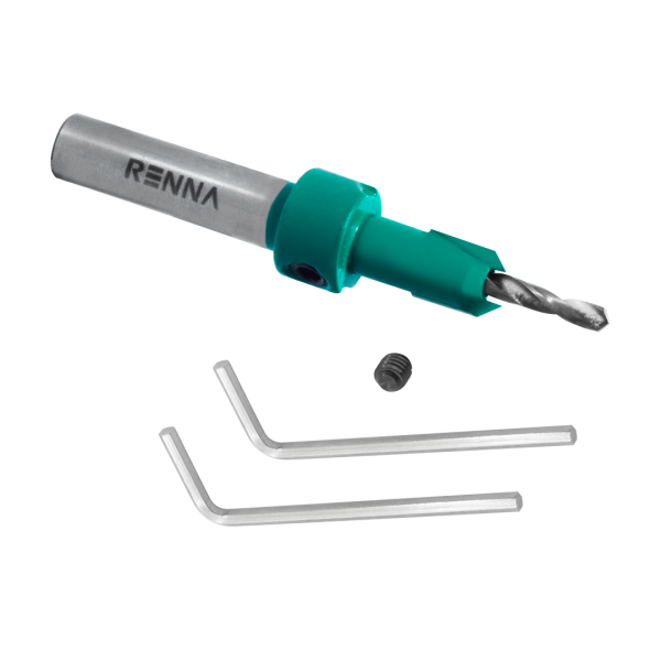 ESCARIADOR VIDEA RENNA 8MM BROCA 3MM
